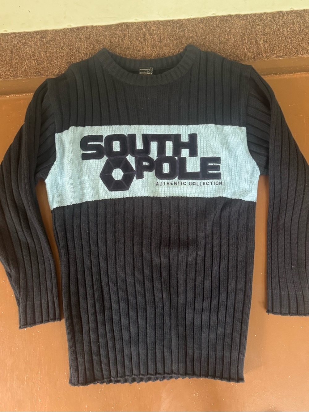 Y2K Heavy Oversized SouthPole Sweater - Men’s Medium